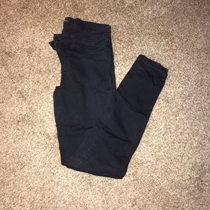 J Brand dark indigo denim, runs small